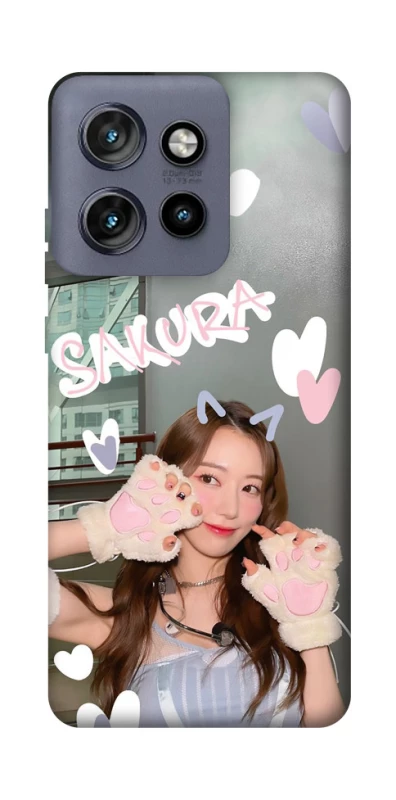 Чохол на Motorola Edge 50 Neo Sakura - LE SSERAFIM фото 1 з 1