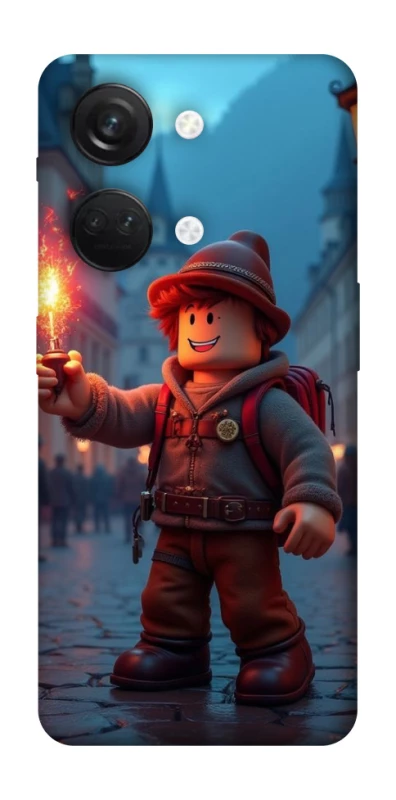 Чохол на OnePlus Nord 3 Roblox Fire Logo Blue Flames фото 1 з 1