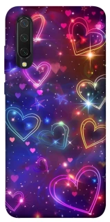 Чохол на Xiaomi Mi CC9 / Mi 9 Lite Drawn hearts фото 1 з 1