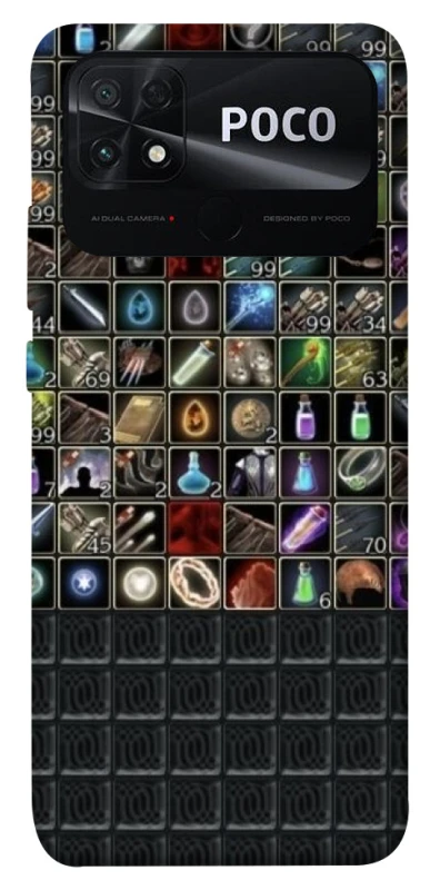 Чохол на Xiaomi Poco C40 Inventory menu ver.2 фото 1 з 1