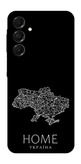 Чехол на Samsung Galaxy A17 4G/5G Ukraine black map фото 1 из 1