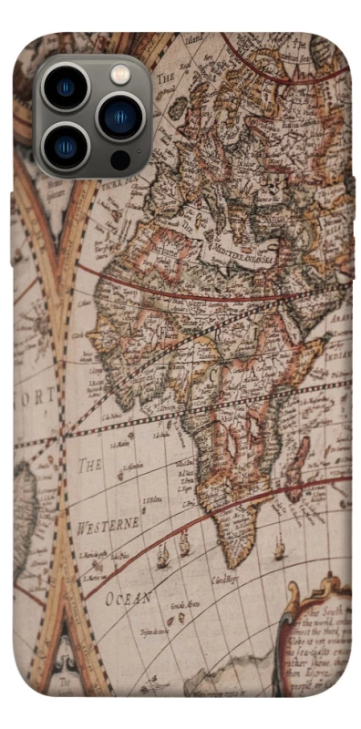Чехол на Apple iPhone 12 Pro (6.1") Карта путешествий фото 1 из 1