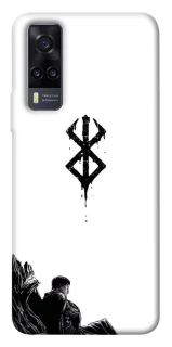Чехол на Vivo Y31 berserk white фото 1 из 1