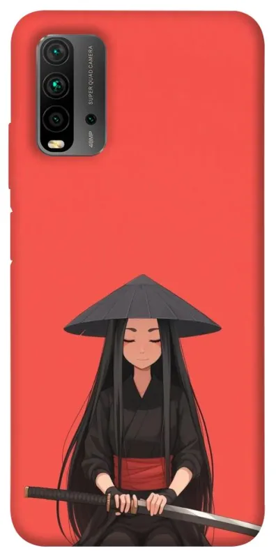 Чохол на Xiaomi Redmi 9T Red samurai фото 1 з 1
