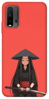 Чохол на Xiaomi Redmi 9T Red samurai фото 1 з 1