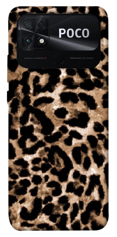 Чохол на Xiaomi Poco C40 Leopard Skin v4 фото 1 з 1