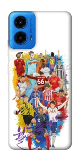 Чехол на Motorola Moto G45 Football Abstract v2 фото 1 из 1