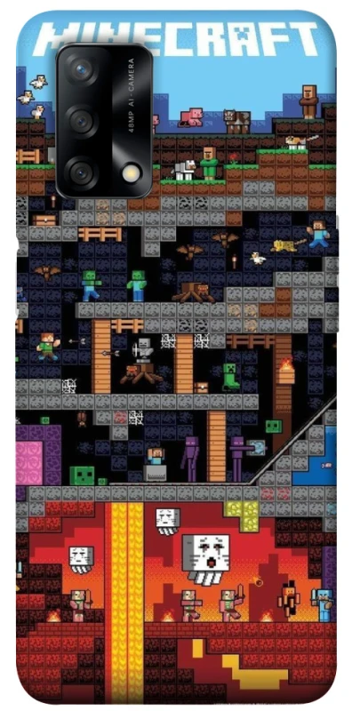 Чохол на Oppo A74 4G Minecraft фото 1 з 1