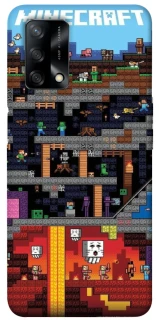 Чохол на Oppo A74 4G Minecraft фото 1 з 1