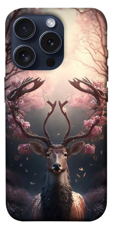 Чехол на Apple iPhone 15 Pro (6.1") Скандинавский олень v3 фото 1 из 1