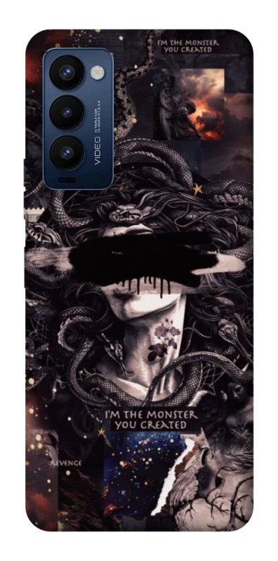 Чохол на TECNO Camon 18 Pro Monster you created фото 1 з 1