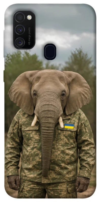 Чохол на Samsung Galaxy M21 Слон захисник фото 1 з 1