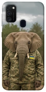 Чехол на Samsung Galaxy M21 Слон защитник фото 1 из 1