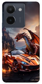 Чохол на Vivo Y36 Сar and dragon фото 1 з 1
