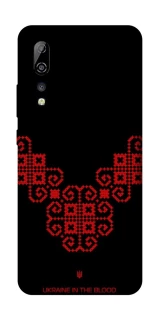 Чохол на ZTE Axon 10 Pro Чорно-червона вишиванка фото 1 з 1