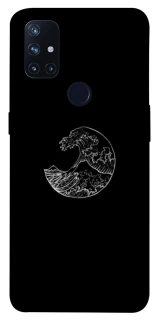 Чохол на OnePlus Nord N10 5G Black tsunami фото 1 Чохол на OnePlus Nord N10 5G Black tsunami фото 1 з 1