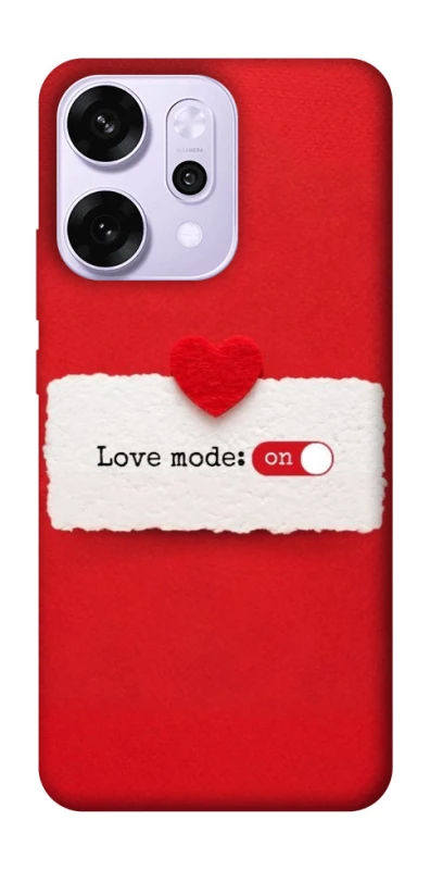 Чохол на Oppo Reno 14 Pro Love Mode ON фото 1 з 1