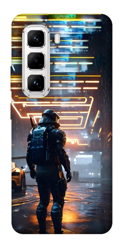 Чохол на Infinix Hot 50 Pro Cyber character фото 1 з 1