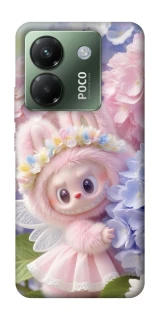 Чохол на Xiaomi Poco M7 pro 5G Labubu & Flowers ver.1 фото 1 з 1