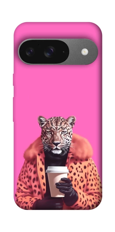 Чохол на Google Pixel 10 Леопард з кавою фото 1 з 1