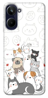 Чохол на Realme 10 4G Funny Pets фото 1 з 1