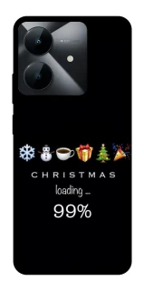 Чехол на Realme Note 60x Christmas Loading фото 1 из 1
