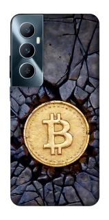 Чохол на Realme C65 4G Bitcoin cracks фото 1 з 1