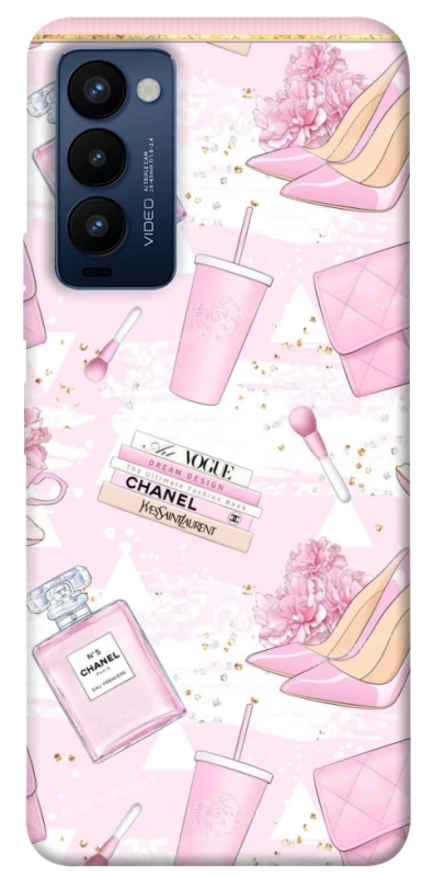 Чехол на TECNO Camon 18 Fashion collage ver.10 фото 1 из 1