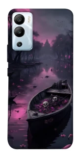 Чехол на Infinix Hot 12i Boat and flamingo фото 1 из 1