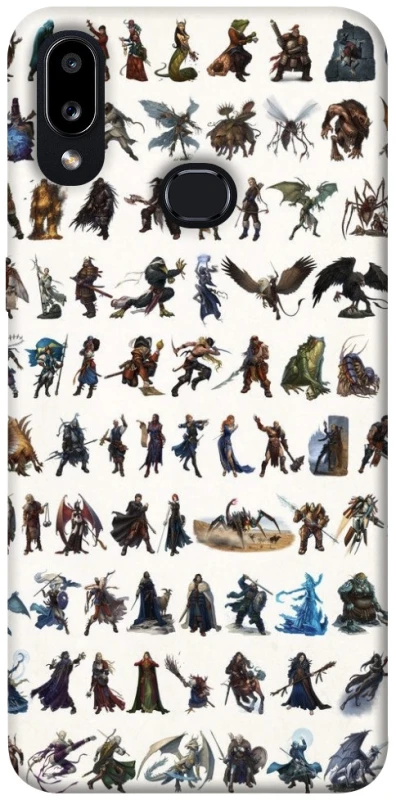 Чехол на Samsung Galaxy A10s Character Selection фото 1 из 1