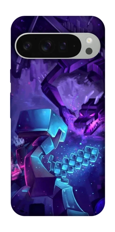 Чехол на Google Pixel 9 Pro XL Minecraft dragon фото 1 из 1