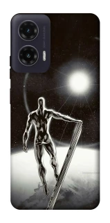 Чохол на Motorola Moto G35 Срібний серфер фото 1 з 1