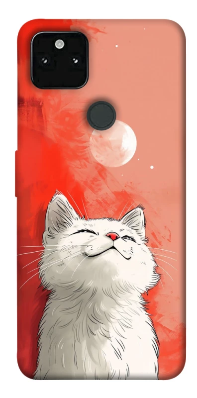 Чехол на Google Pixel 5A Cute kittie фото 1 из 1