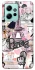 Чохол на Xiaomi Redmi Note 12 4G Fashion collage ver.8 фото 1 з 1