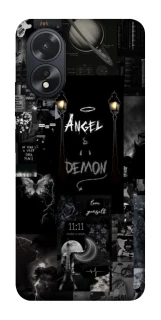 Чехол на Oppo A38 Angel & Demon фото 1 из 1
