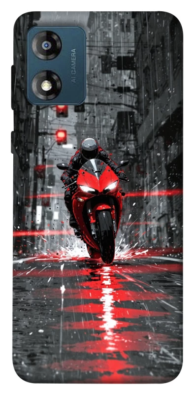 Чохол на Motorola Moto E13 biker фото 1 з 1