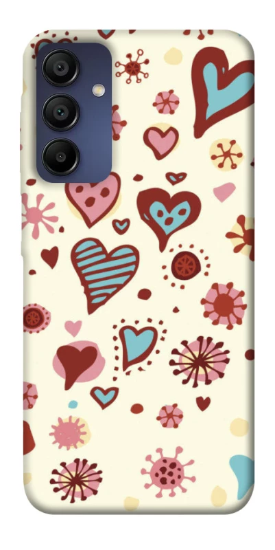 Чохол на Samsung Galaxy A15 4G/5G Pretty hearts фото 1 з 1