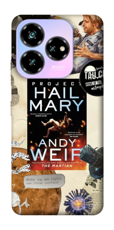 Чохол на ZTE Nubia V60 Desing Project Hail Mary ver.2 фото 1 з 1