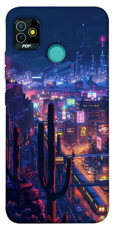 Чехол на TECNO POP 5 Night city фото 1 из 1