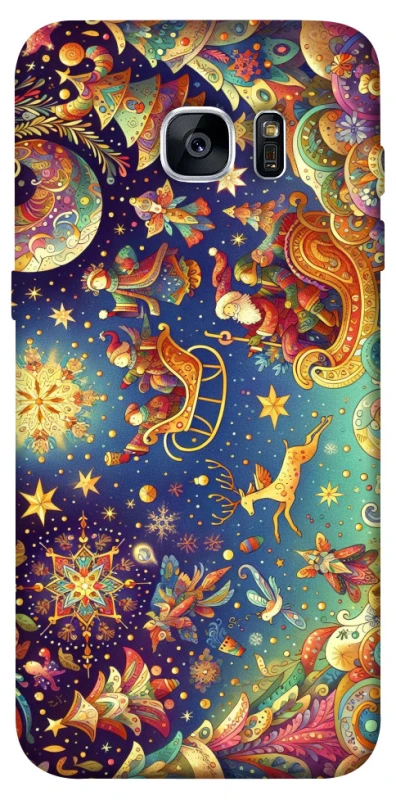 Чехол на Samsung G935F Galaxy S7 Edge Christmas spirit ver.10 фото 1 из 1