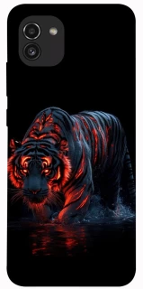 Чохол на Samsung Galaxy A03 fire tiger фото 1 з 1