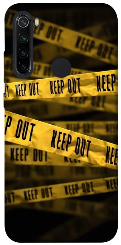 Чехол на Xiaomi Redmi Note 8 keep out фото 1 из 1