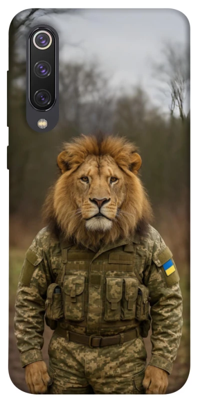 Чехол на Xiaomi Mi 9 SE Лев защитник фото 1 из 1