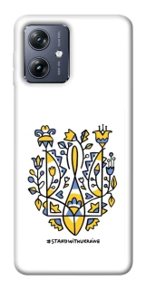 Чохол на Motorola Moto G54 Герб v104 фото 1 Чохол на Motorola Moto G54 Герб v104 фото 1 з 1