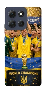 Чехол на Motorola Moto G86 UA-Football ver.5 фото 1 из 1