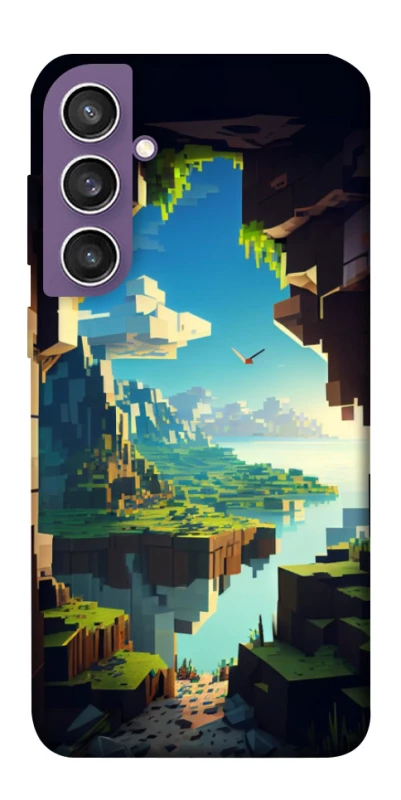 Чохол на Samsung Galaxy S23 FE Minecraft sunrise фото 1 з 1