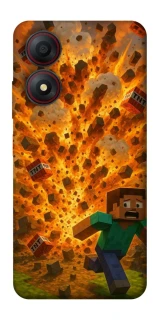 Чохол на ZTE Blade A34 4G Minecraft v7 фото 1 з 1