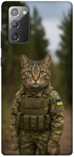 Чехол на Samsung Galaxy Note 20 Кот защитник фото 1 из 1