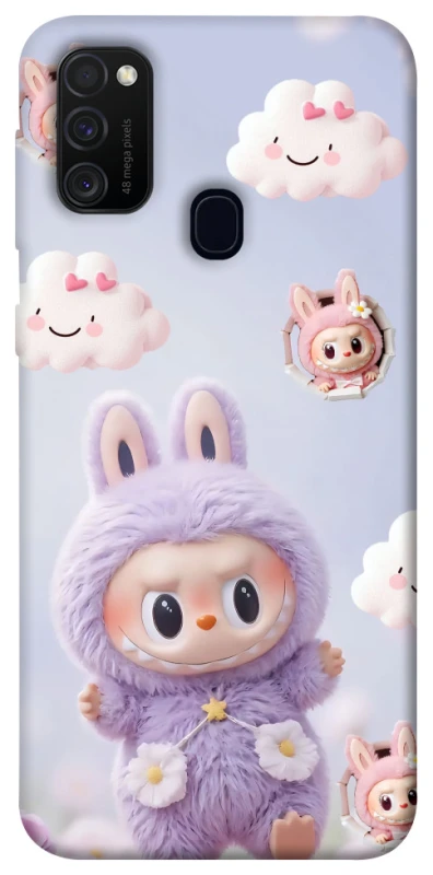 Чохол на Samsung Galaxy M21 Labubu & clouds фото 1 з 1
