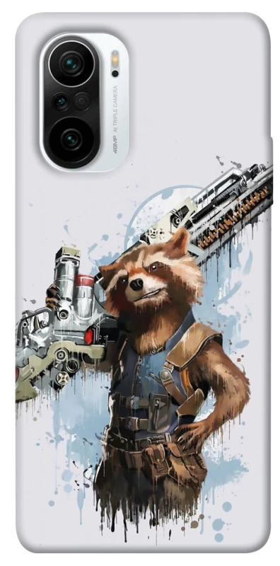 Чохол на Xiaomi Redmi K40 / K40 Pro / K40 Pro+ / Poco F3 Rocket Raccoon фото 1 з 1